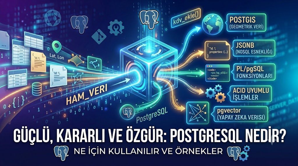 Güçlü, Kararlı ve Özgür: PostgreSQL Nedir, Ne İçin Kullanılır?