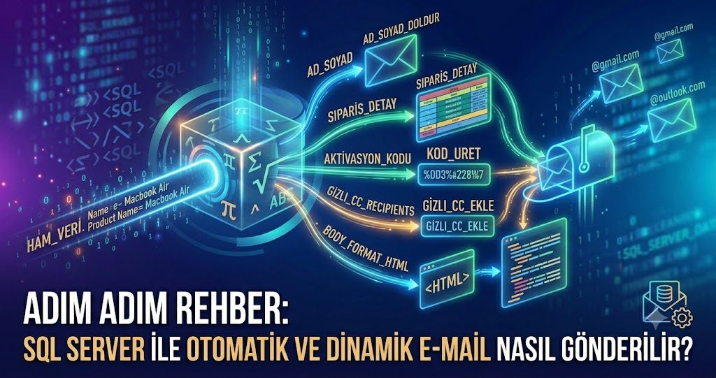 Adım Adım Rehber: SQL Server ile Otomatik ve Dinamik E-Mail Nasıl Gönderilir?