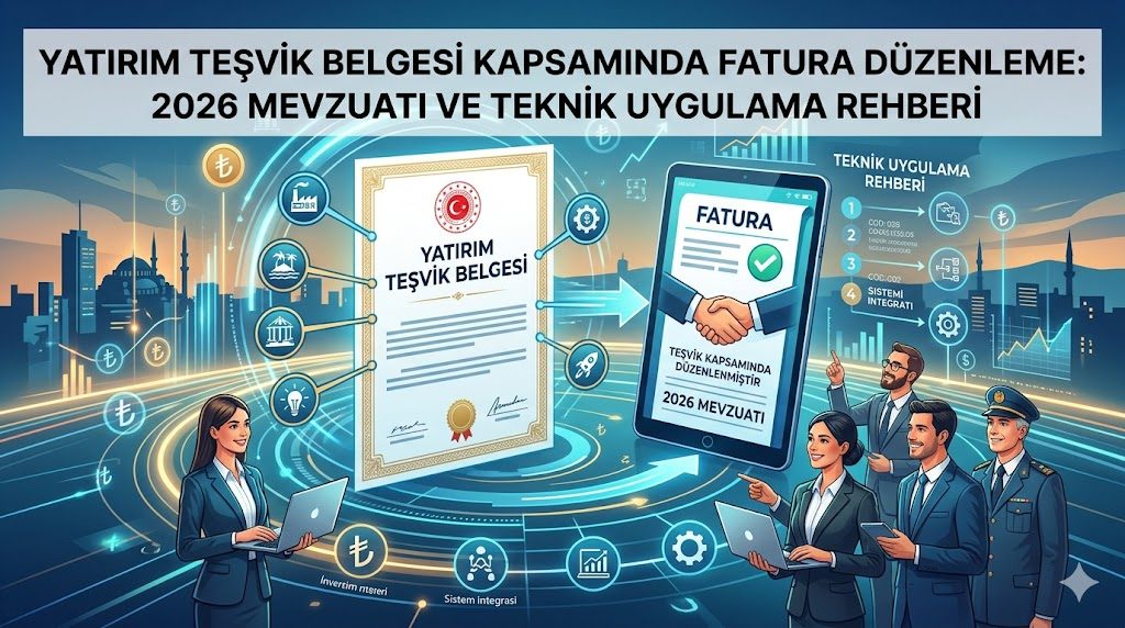 Yatırım Teşvik Belgesi Kapsamında Fatura Düzenleme: 2026 Mevzuatı ve Teknik Uygulama Rehberi